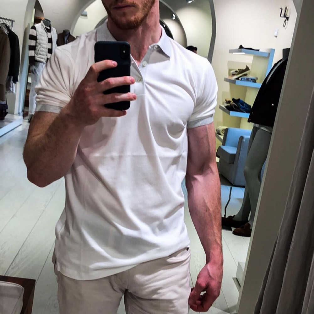 Next Season’s Contrast Cucinelli Polo